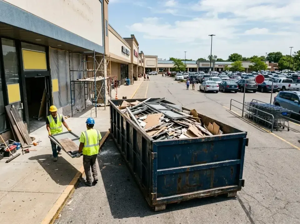 retail-store-renovation-debris-003 — frequently asked questions, Roll-off Dumpster Rentals in Cave Springs, AR